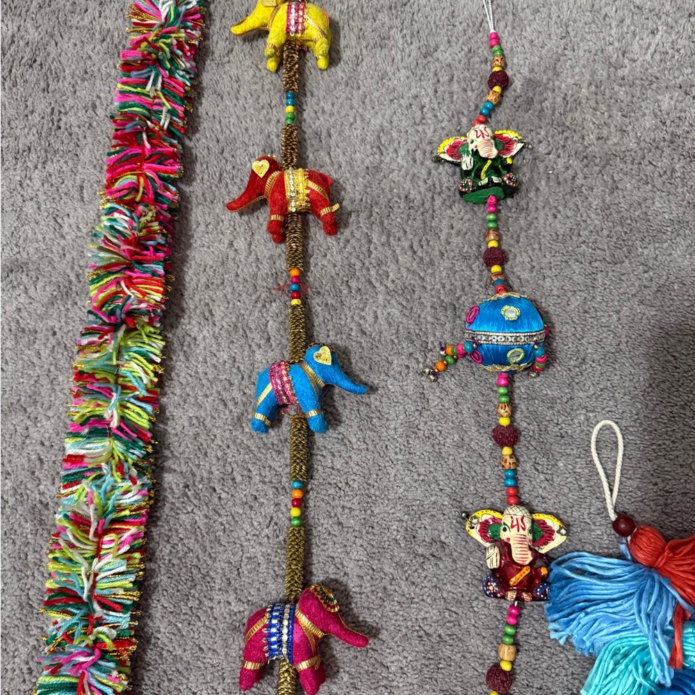 Tibetan Inspired Hanging Items